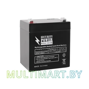 Аккумулятор для ИБП Security Power SP 12-4,5 F1 (12В/4.5 А·ч)